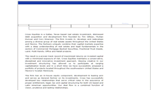 Desktop Screenshot of crossequities.com